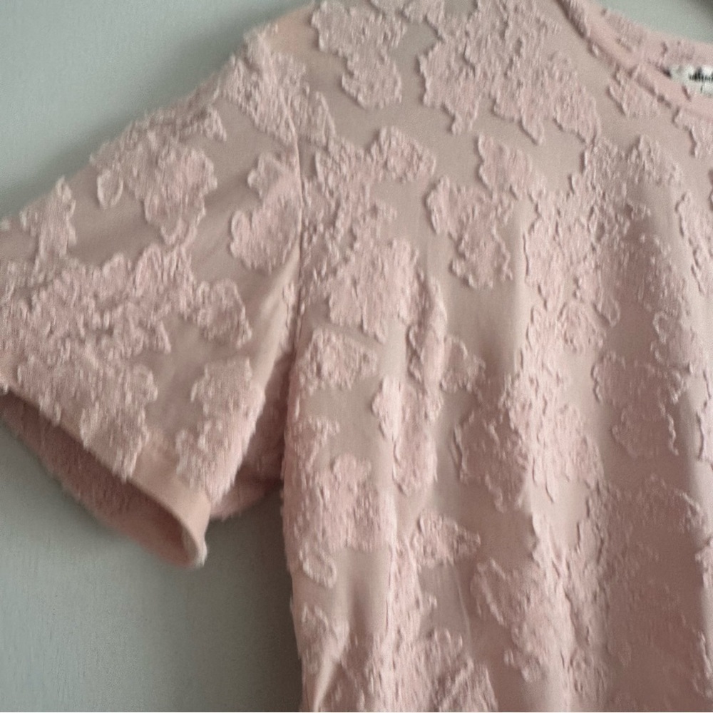 Aritzia Wilfred Pink Floral T-Shirt Size Small - Picture 6 of 6